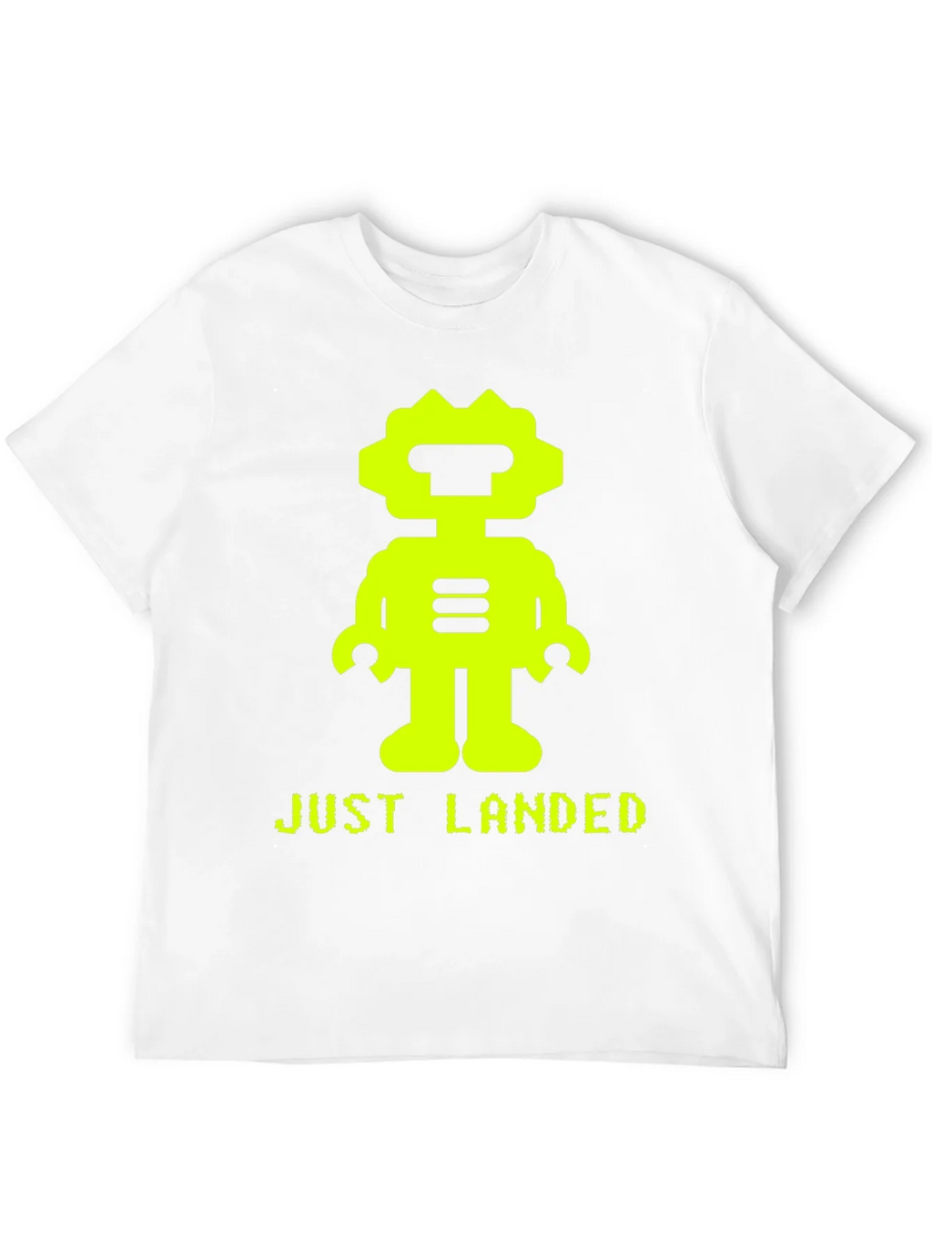 Just Landed Robot Graphic Tee
