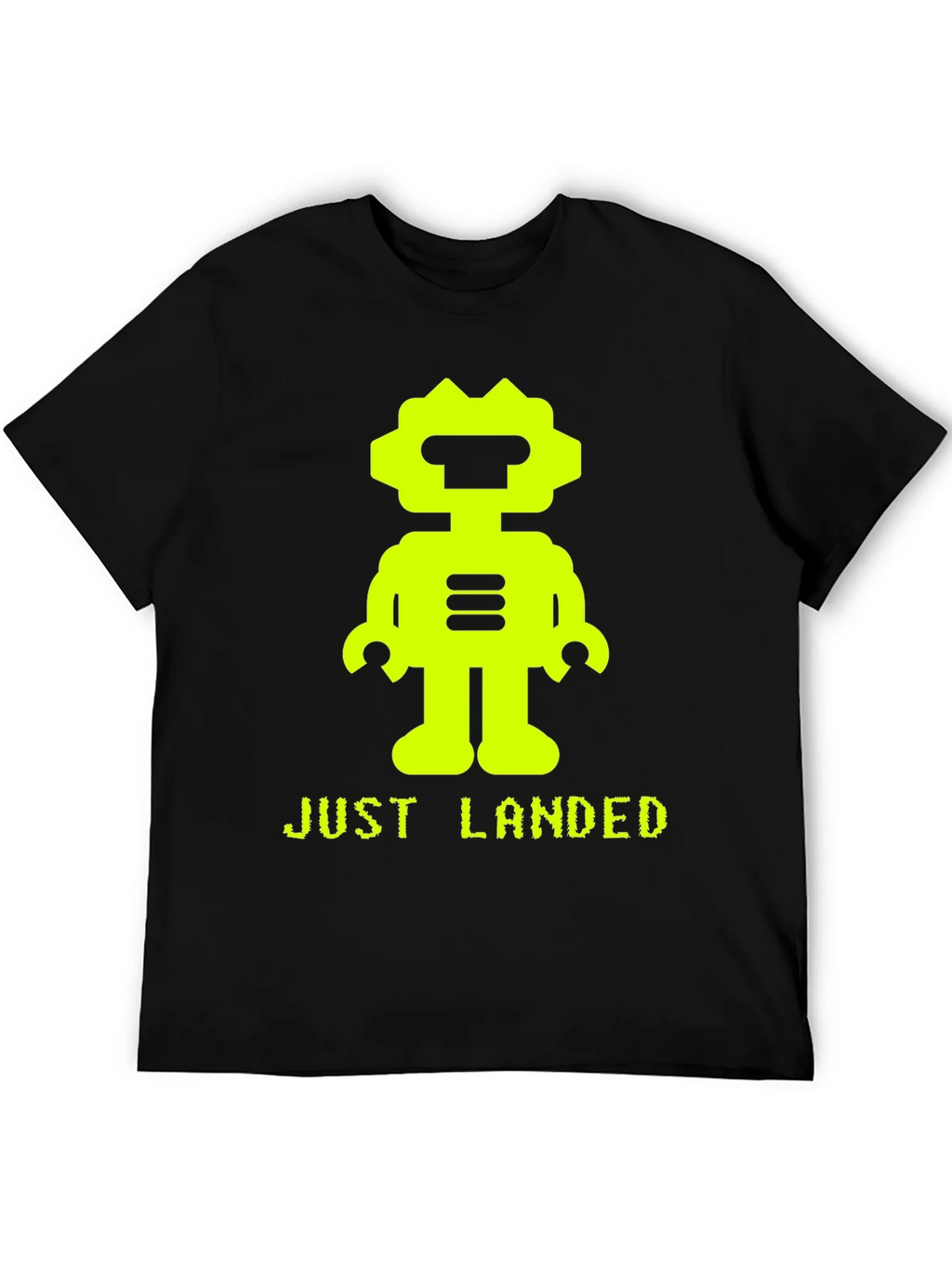 Just Landed Robot Graphic Tee