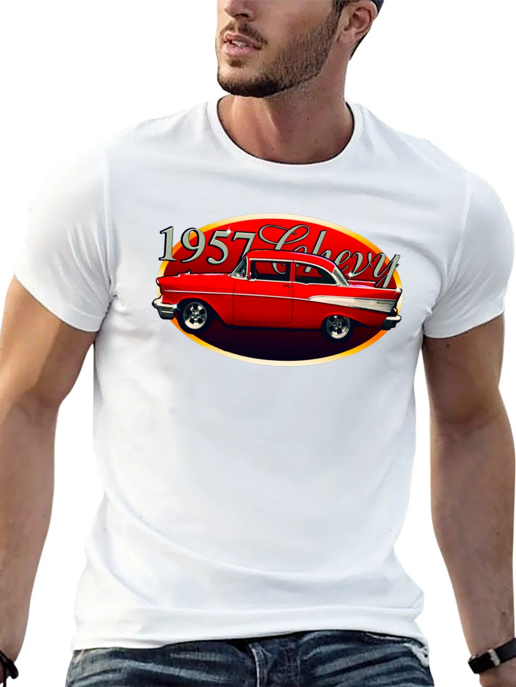1957 Chevy T-Shirt - Classic Car Design