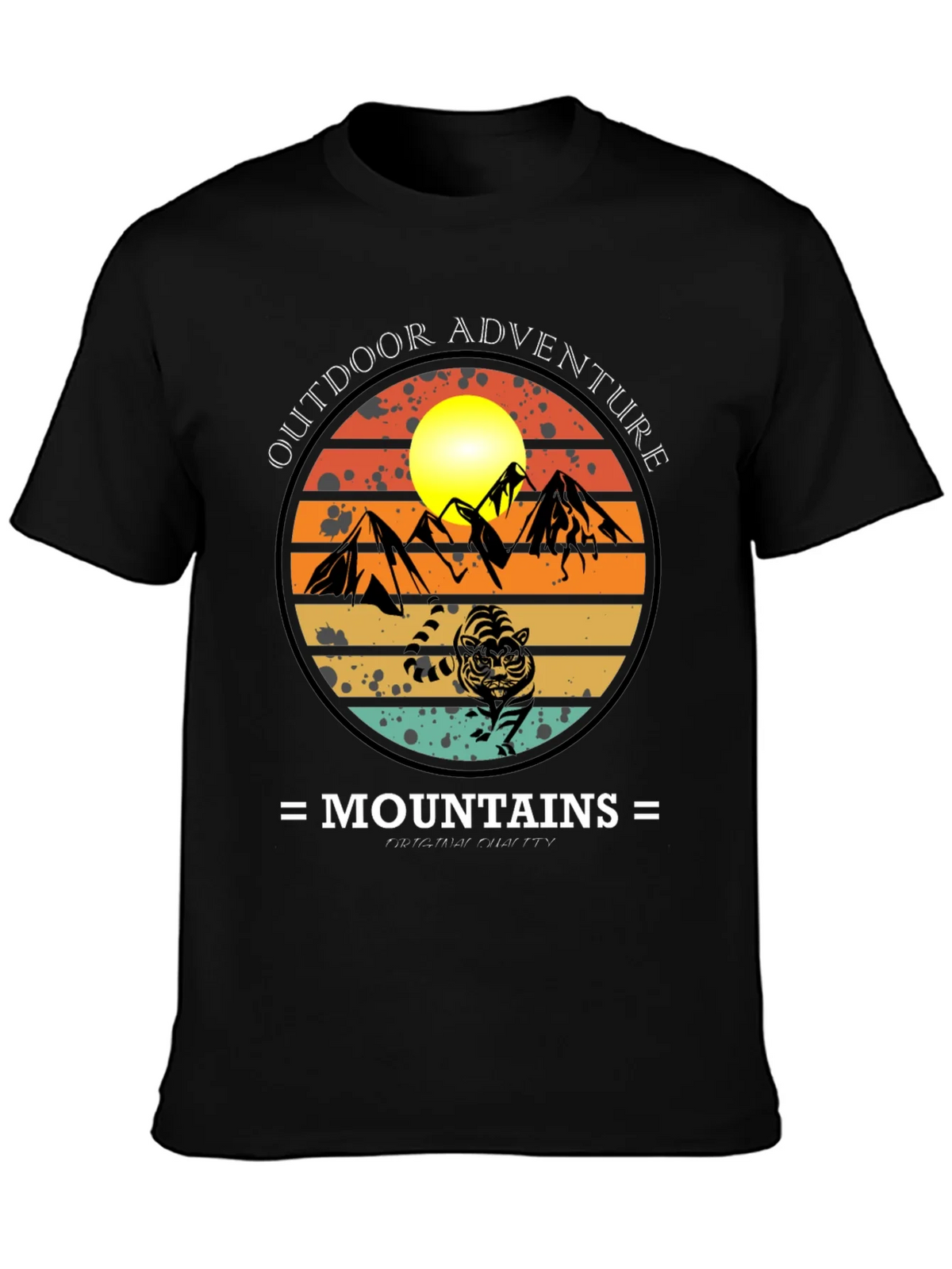 Outdoor Adventure Mountains Graphic Tee