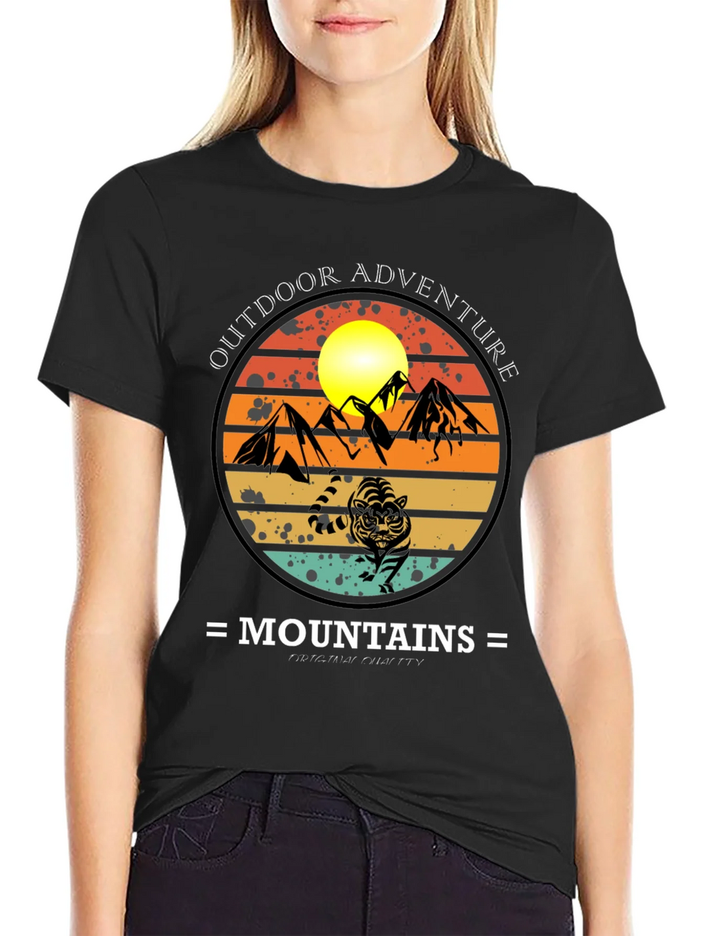 Outdoor Adventure Mountains Graphic Tee