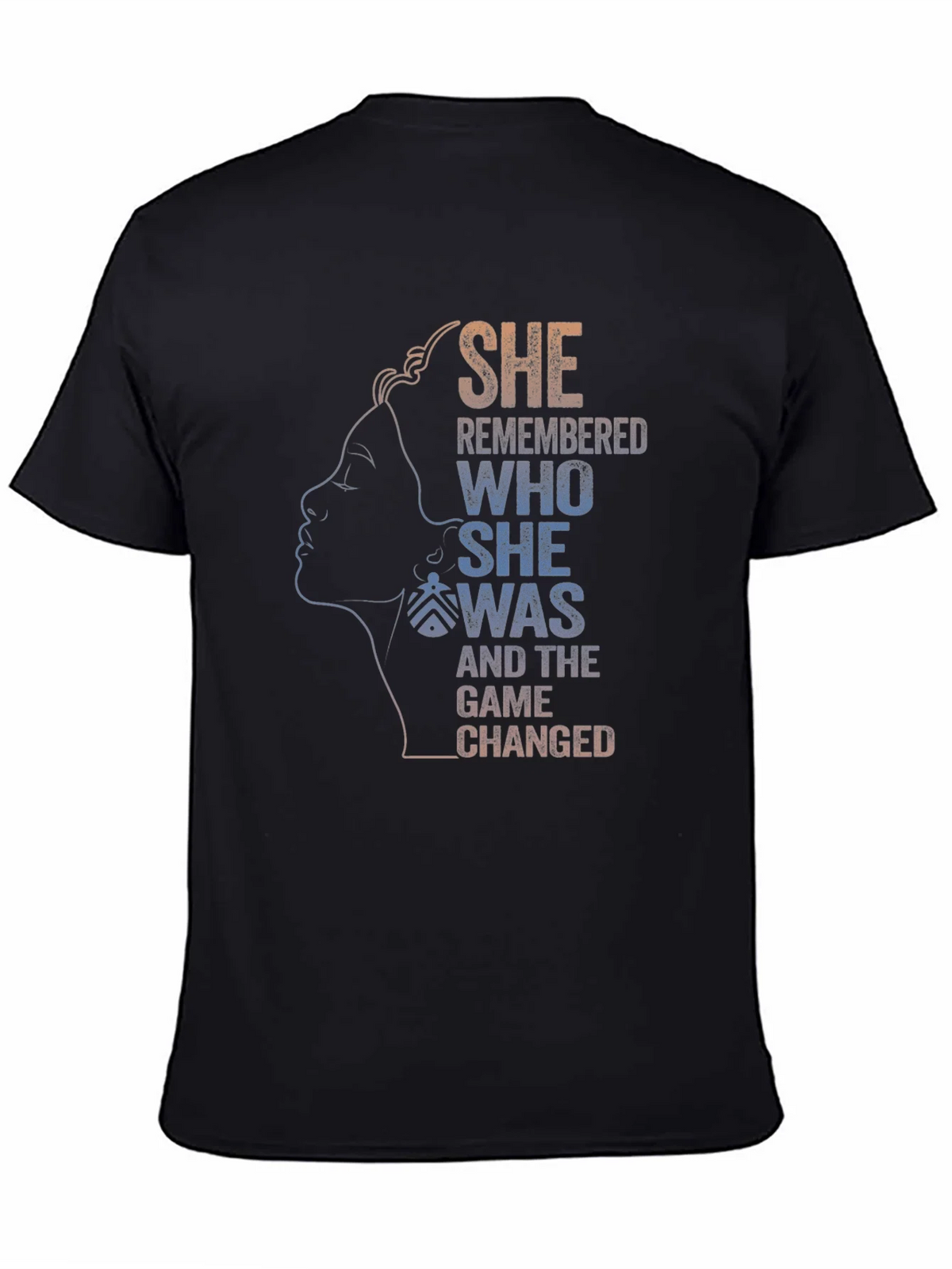 She Remembered Who She Was T-Shirt