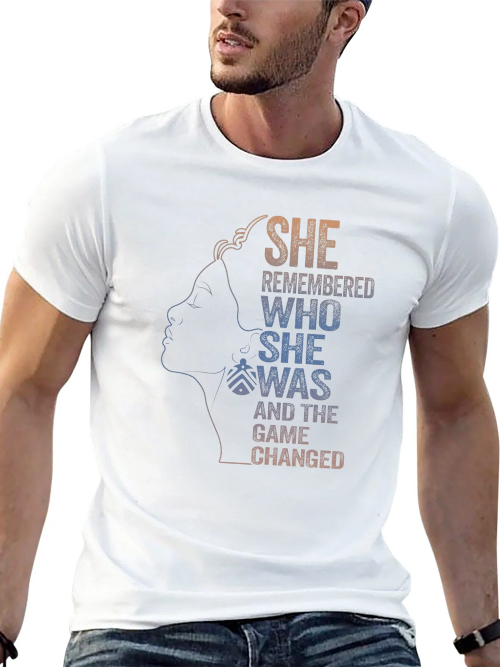 She Remembered Who She Was T-Shirt