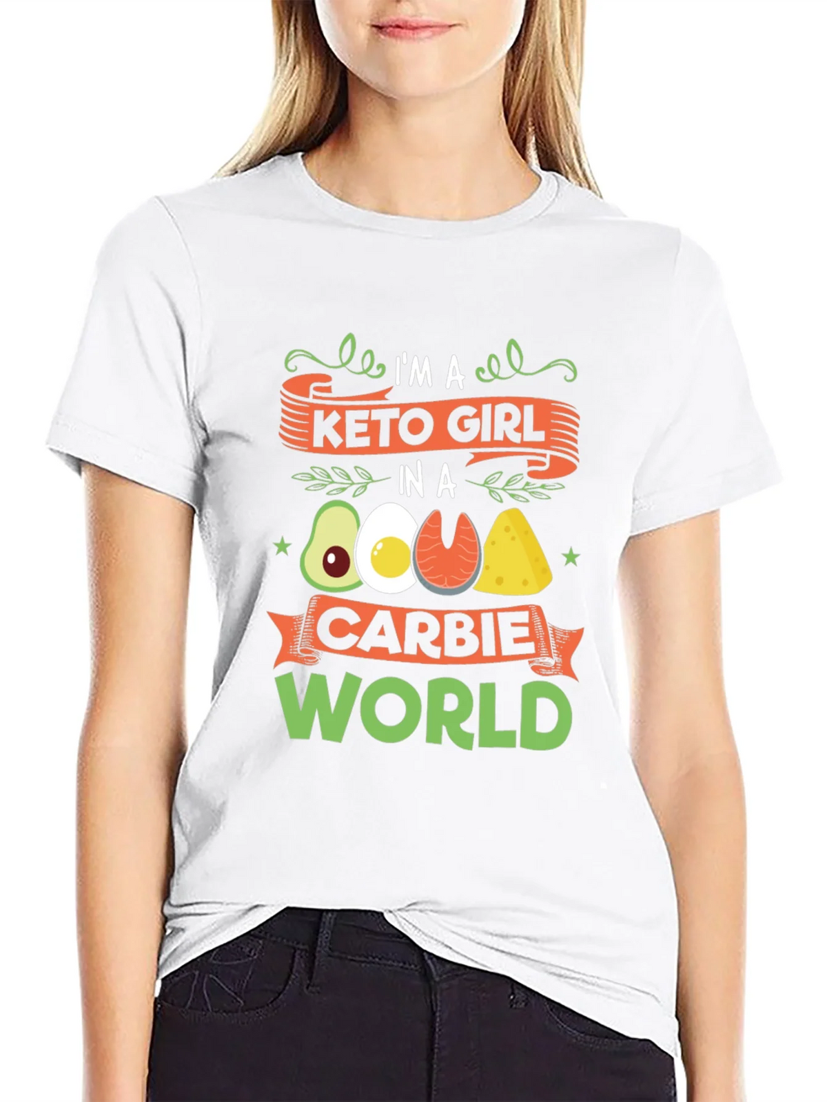 Keto Girl T-Shirt - Funny Keto Diet Shirt