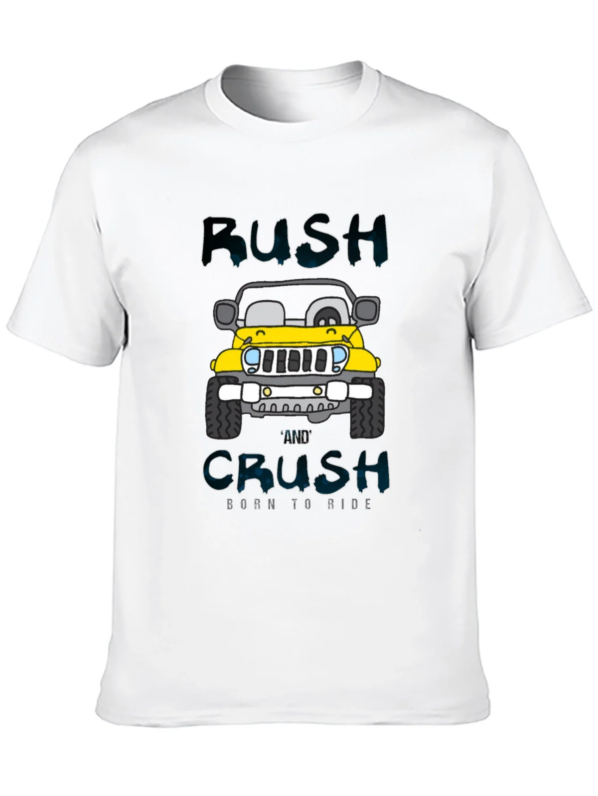 Rush and Crush Born to Ride Graphic T-Shirt