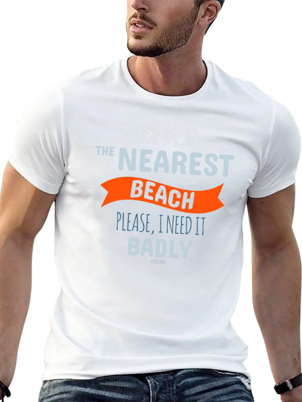 Beach Lovers T-Shirt: Take Me To The Nearest Beach!
