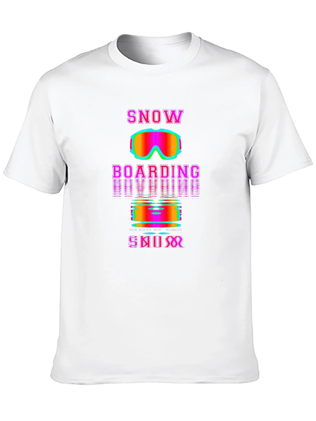 Snowboarding Skiing Retro T-Shirt