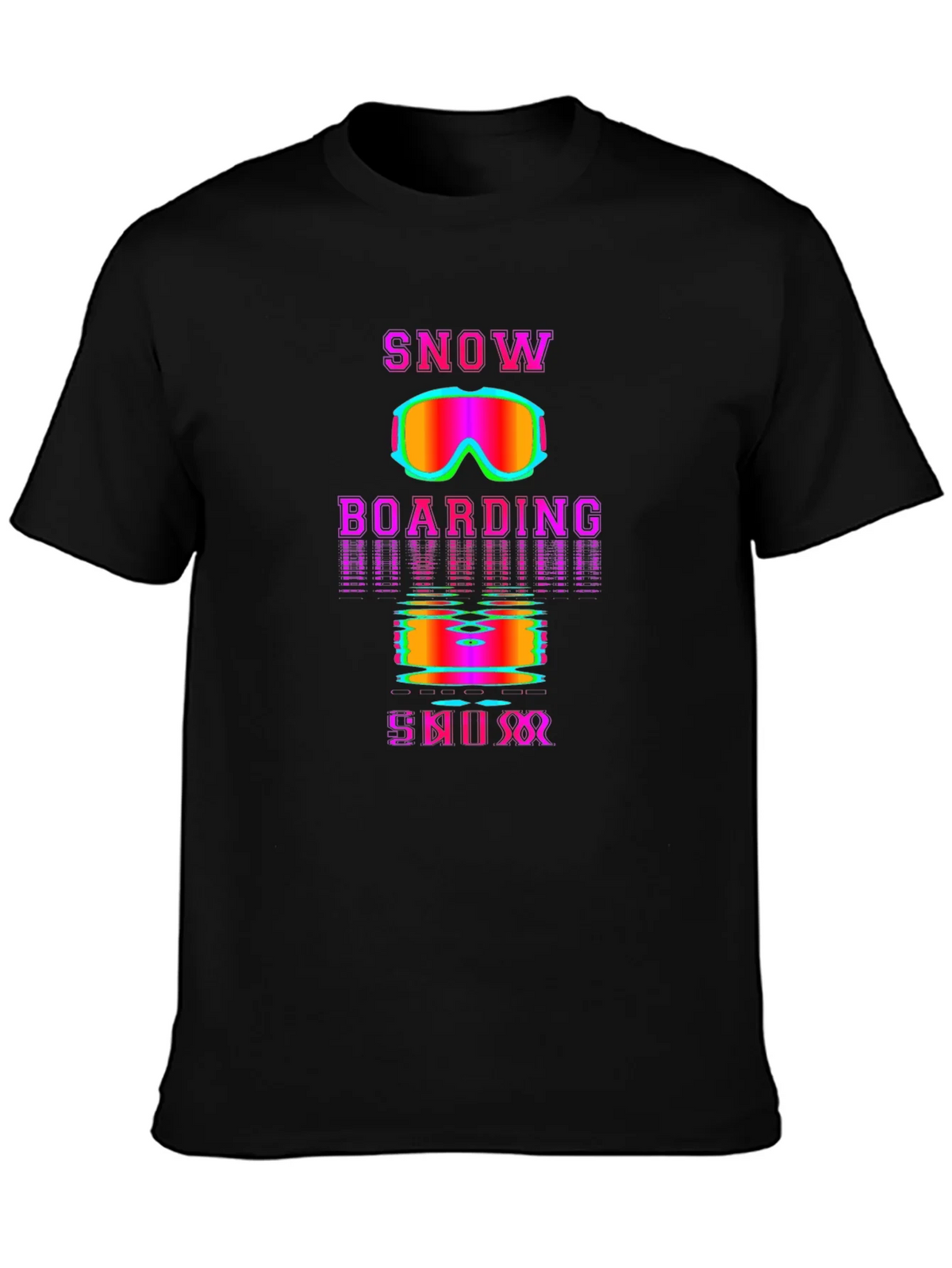 Snowboarding Skiing Retro T-Shirt