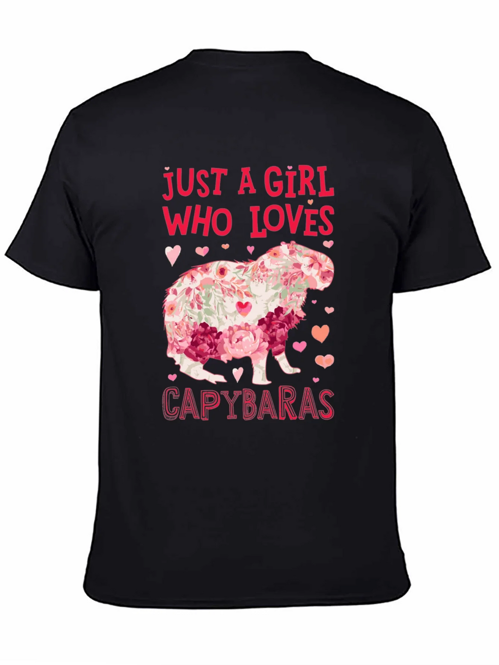 Just A Girl Who Loves Capybaras T-Shirt