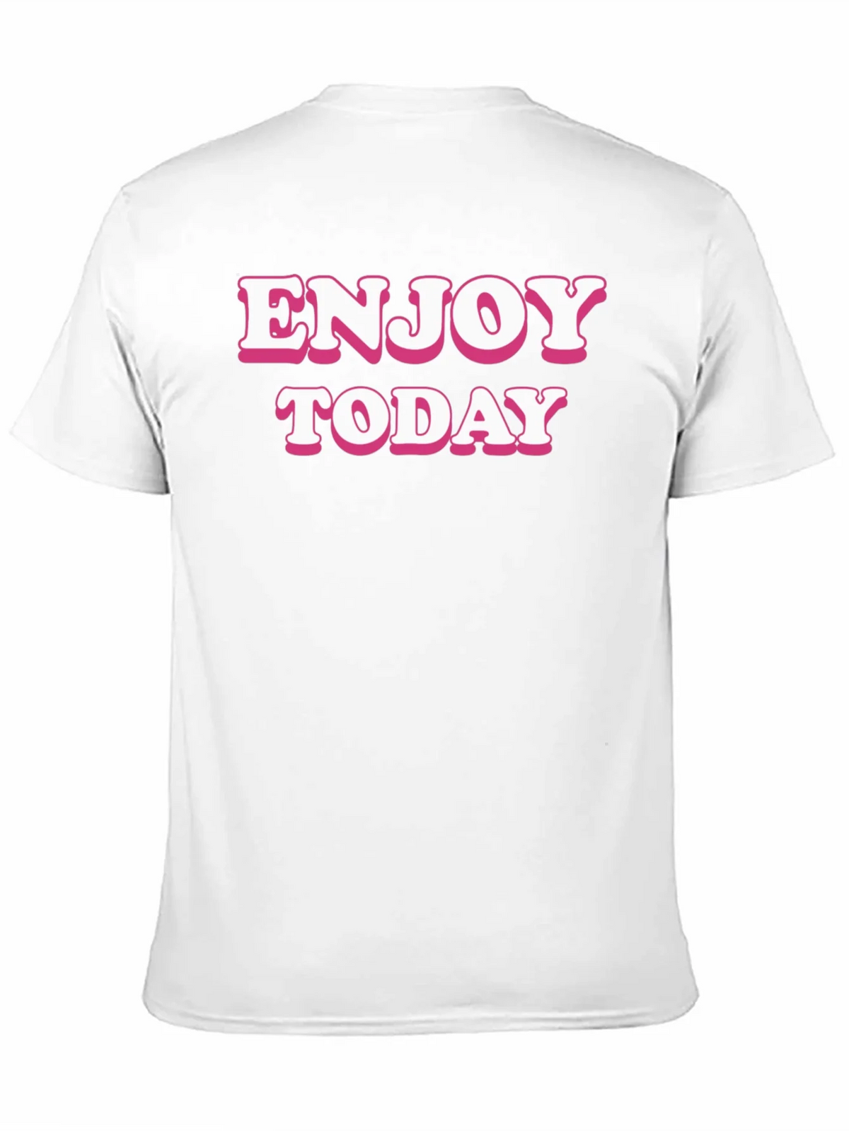 Enjoy Today Black Graphic Tee