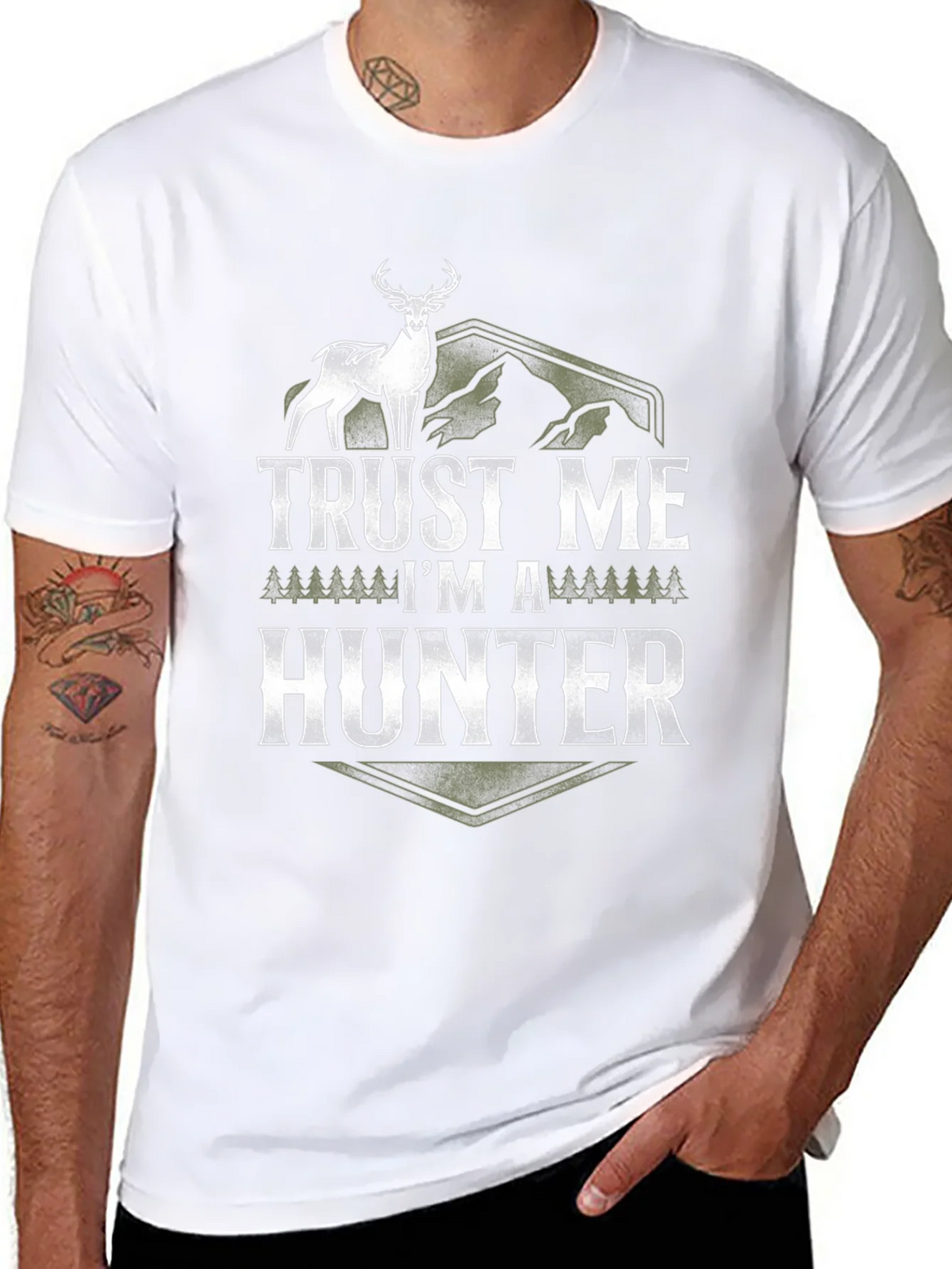 Trust Me Im a Hunter Graphic T-Shirt