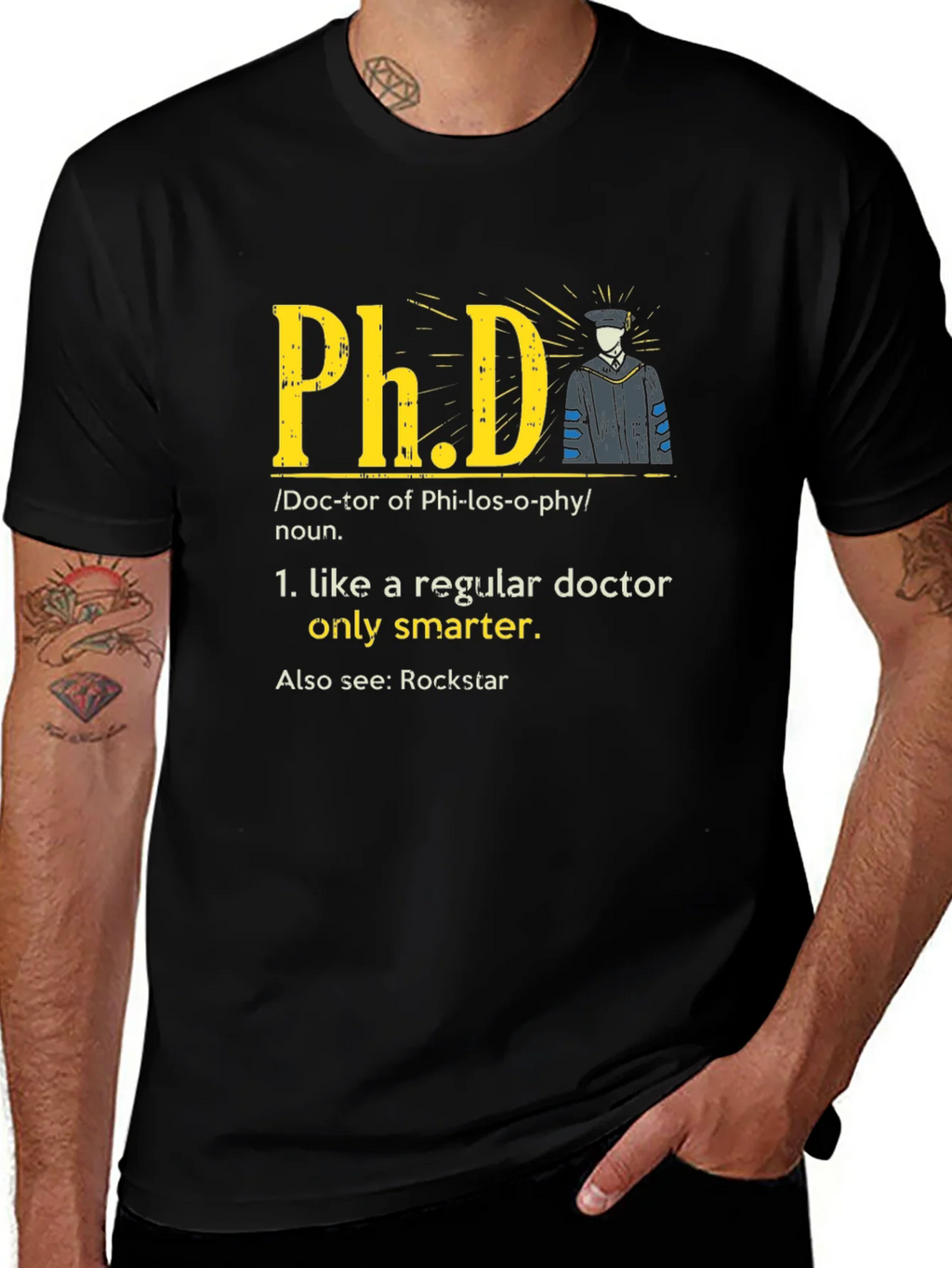 Funny PhD Definition T-Shirt