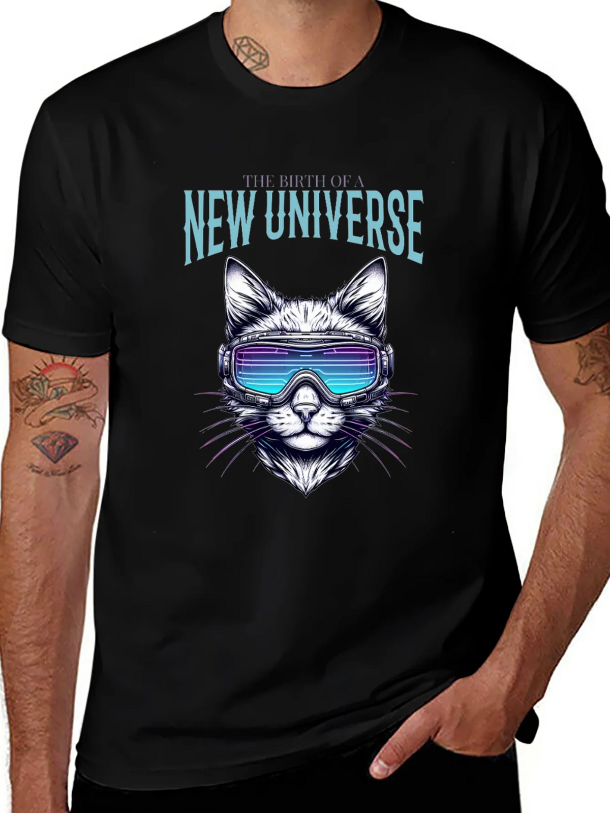 New Universe Cat T-Shirt