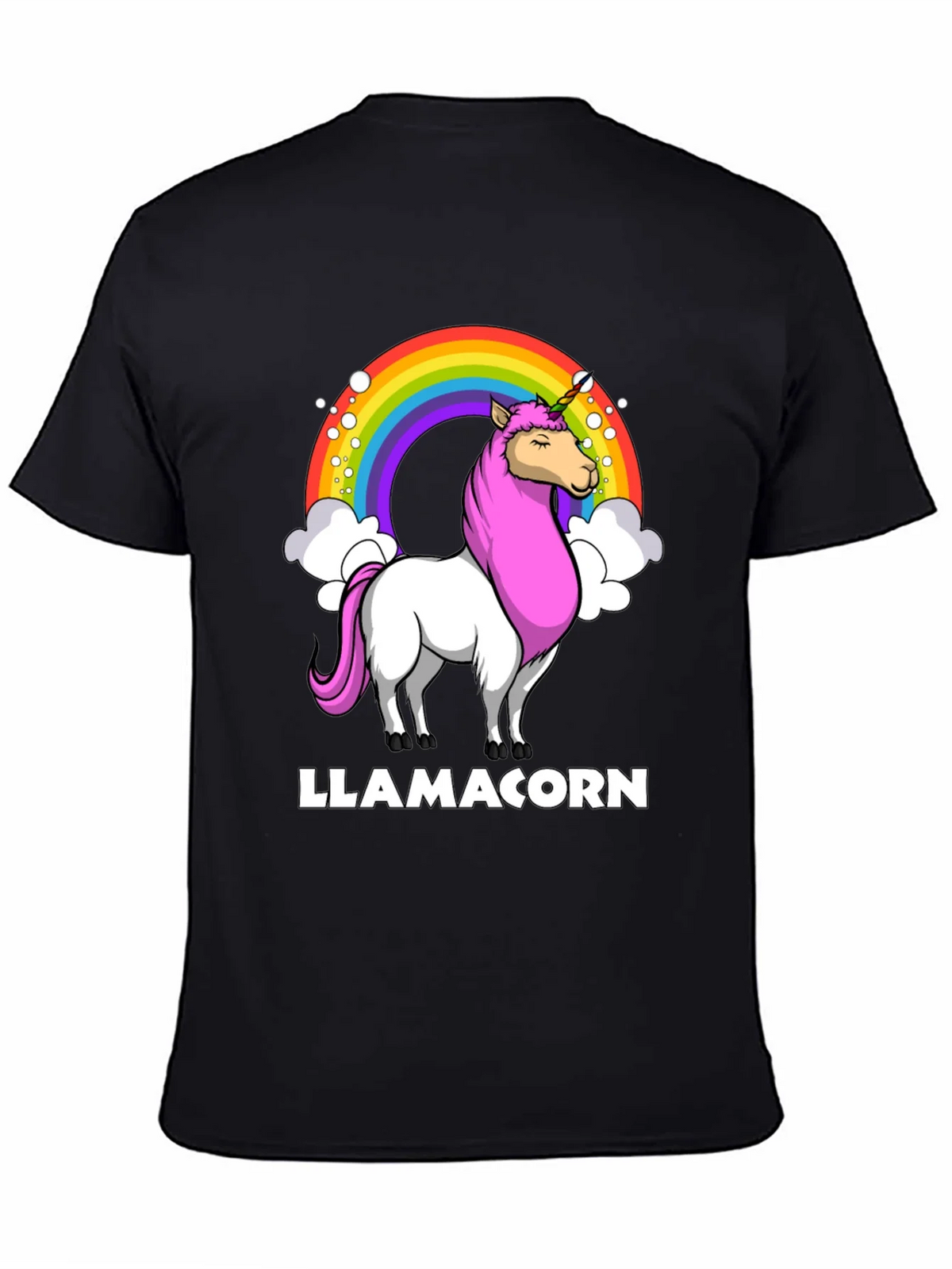 Llamacorn T-Shirt - Rainbow Unicorn Llama Tee