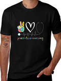 Peace Love Nursing T-Shirt