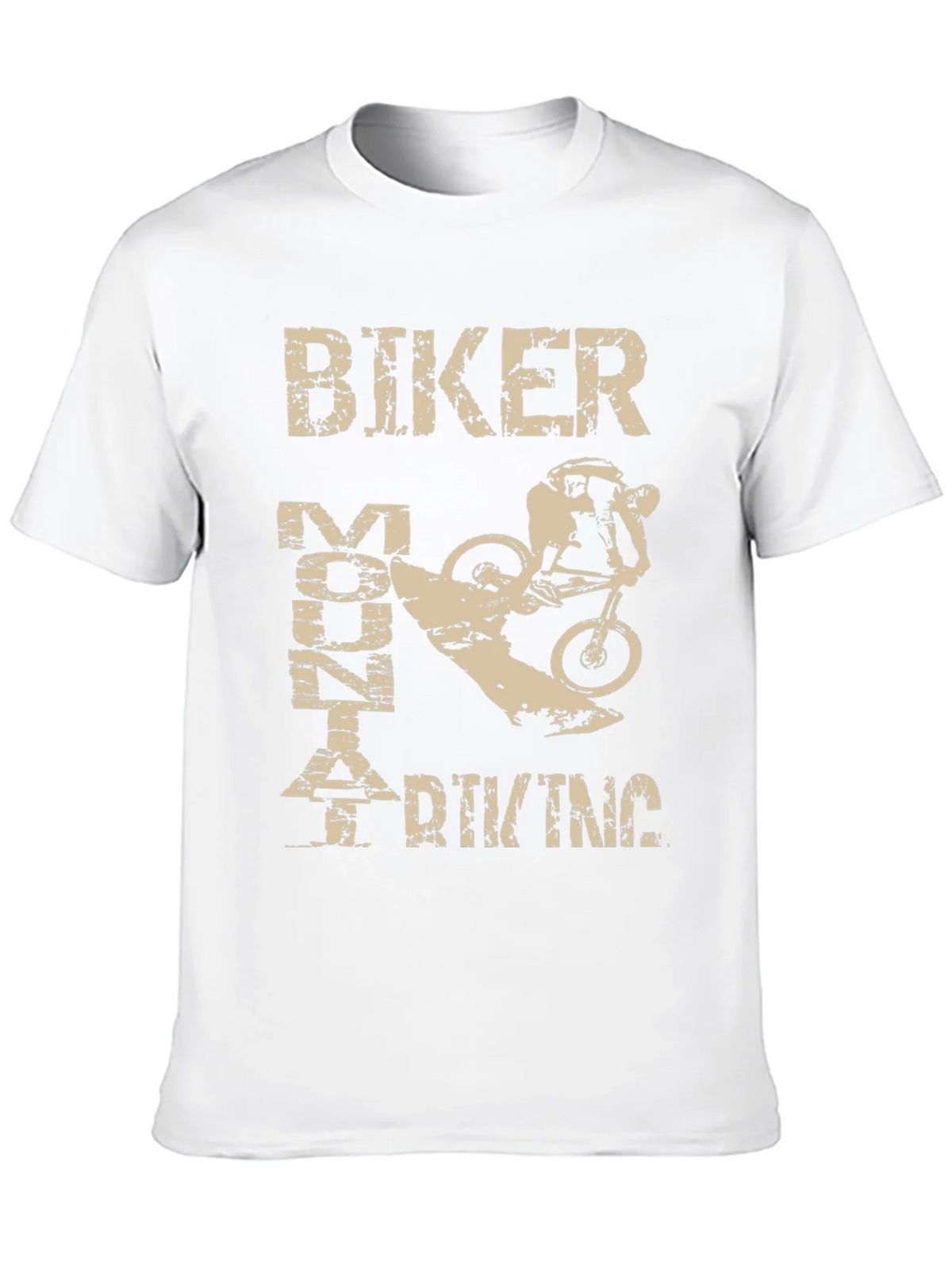 Biker Mountain Biking Graphic Tee